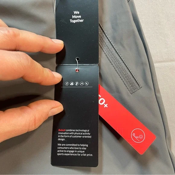 NWT Baleaf UPF 50+ Activewear/Athletic Shorts; Elastic Waist - Womens Large - Picture 4 of 11